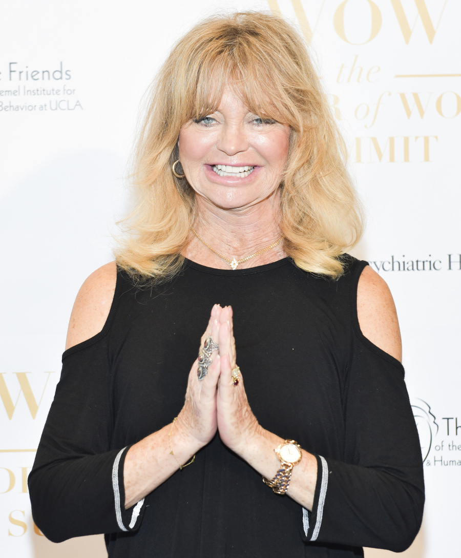  Goldie Hawn (72).