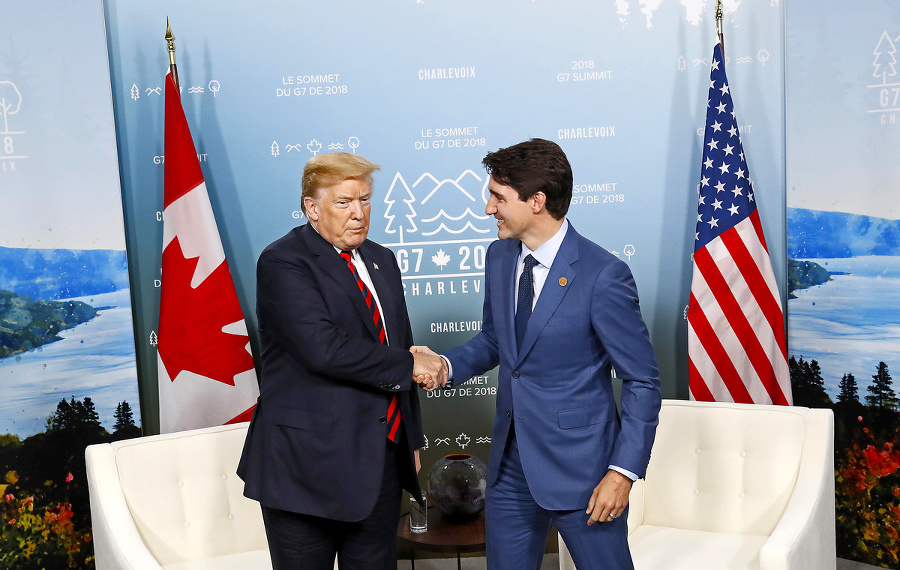 Trump obvinil kanadského premiéra