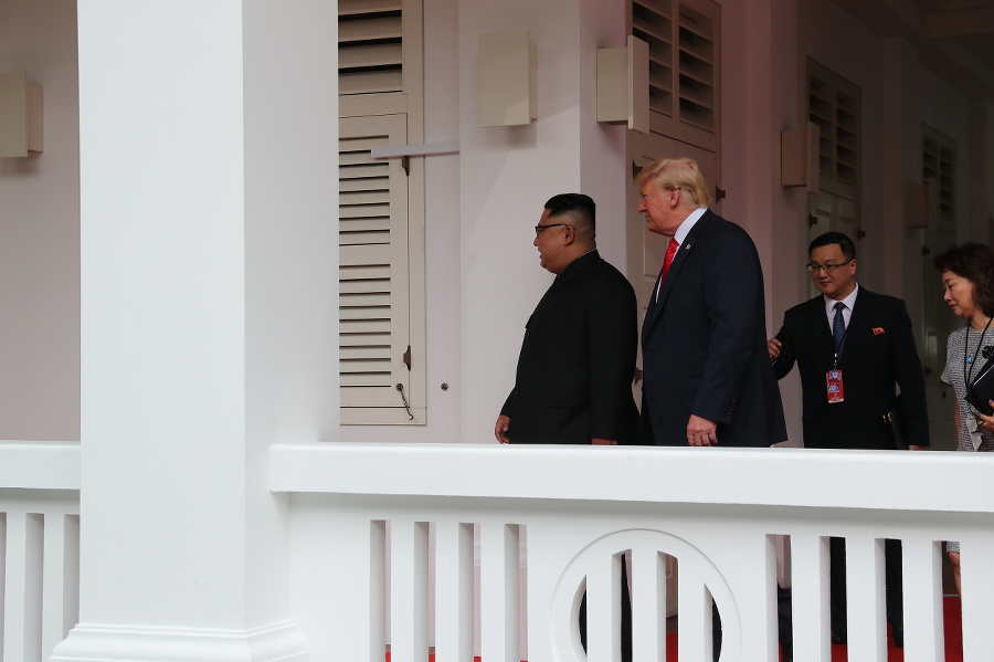 Kim Čong-un a Donald
