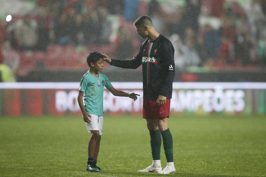 Ronaldo bol na syna