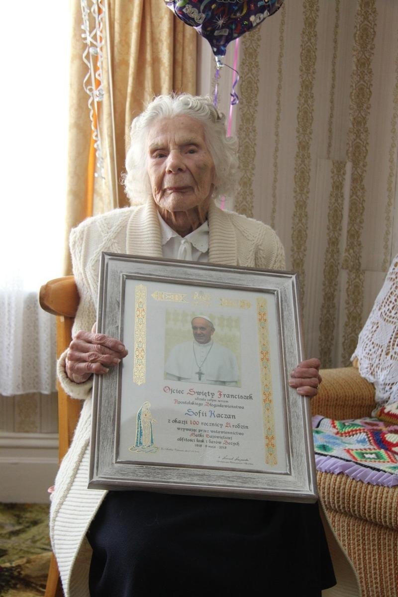 Zofija oslávila 100. narodeniny