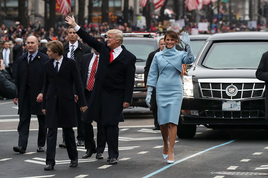 Melania Trump nahodila kostým