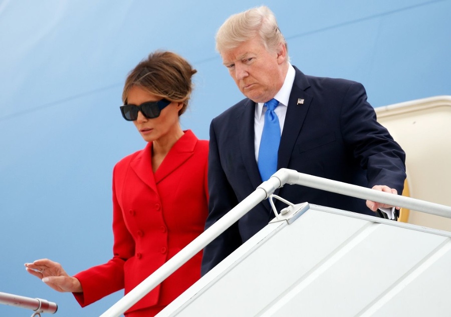 Donald Trump s manželkou