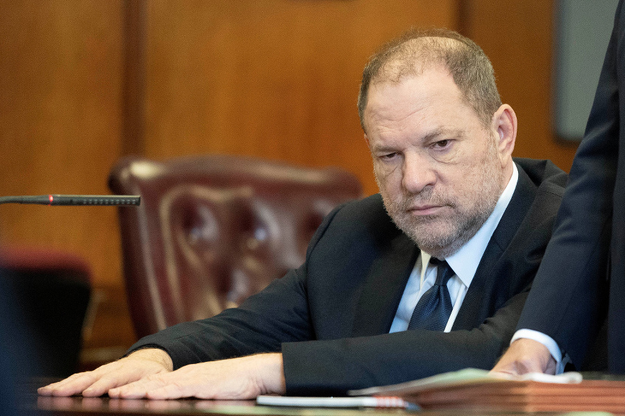 Producent Harvey Weinstein na