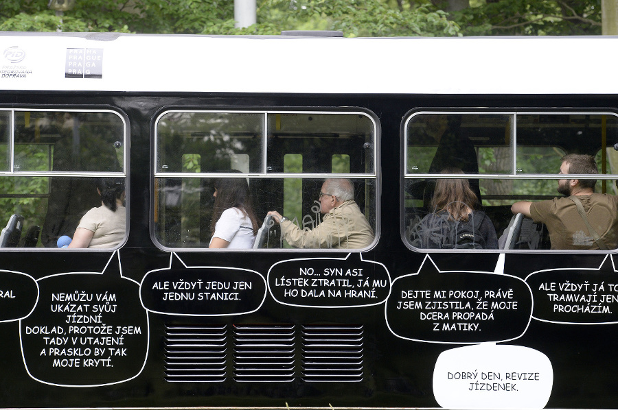 Pražský dopravný podnik predstavil nevšednú električku.