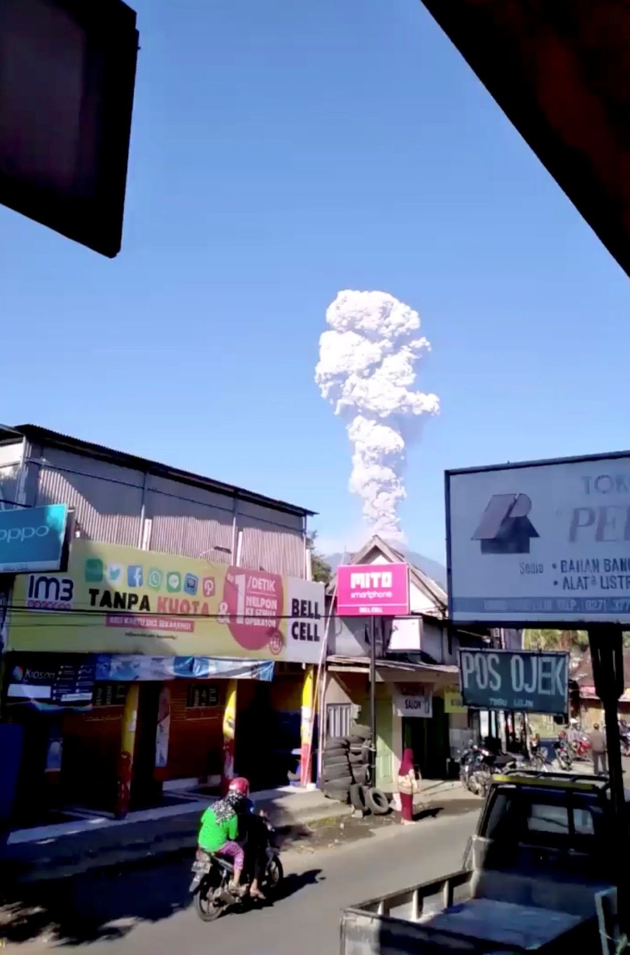 Indonézska sopka Merapi sa