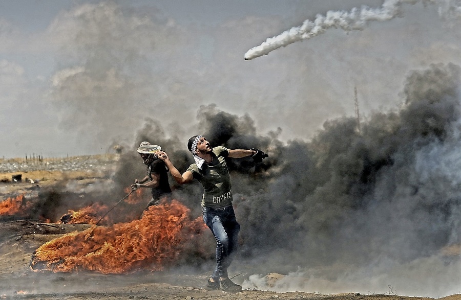 Nepokoje na okupovaných palestínskych