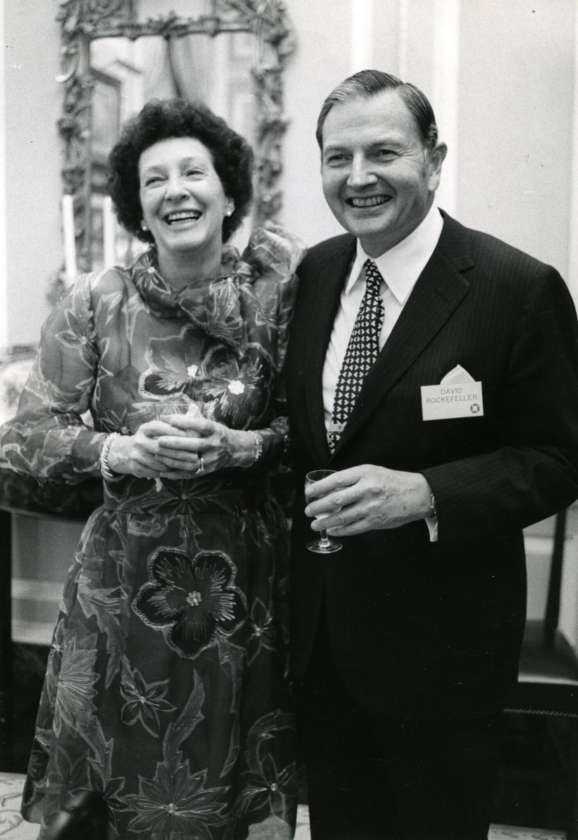 David Rockefeller a Peggy