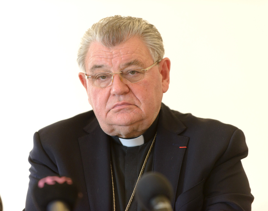 Pražský arcibiskup kardinál Dominik