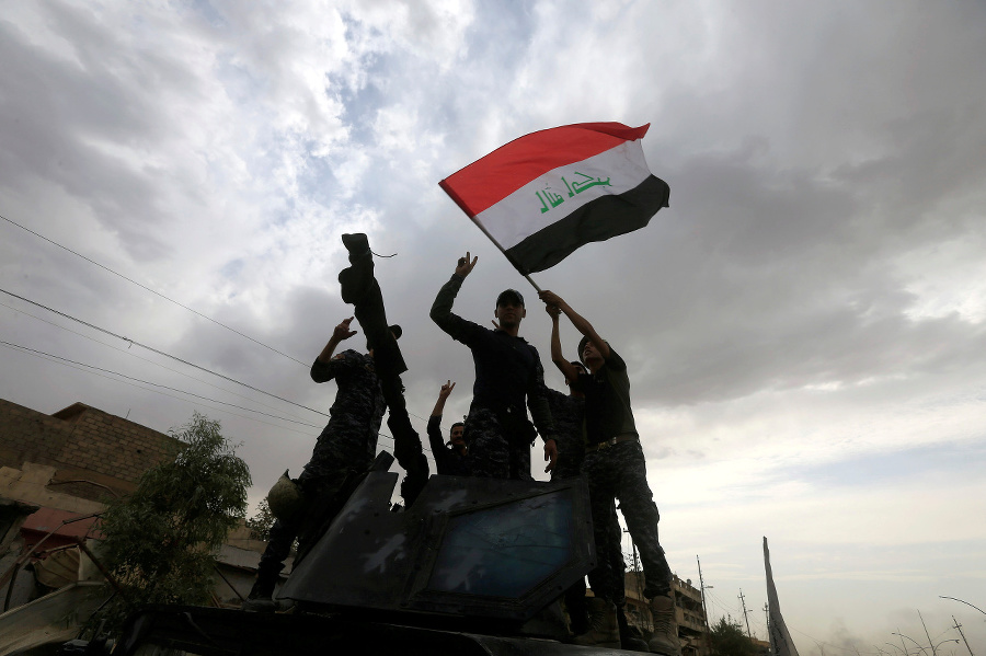 Iracka armáda je už