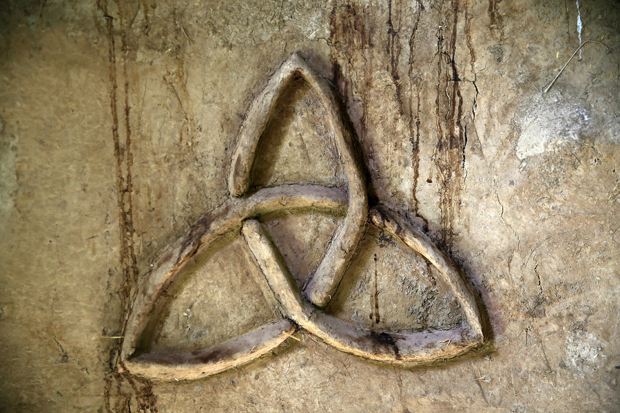 Keltské okrúhle obydlie v Lišove