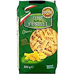 Fussilli, 4 eggs -