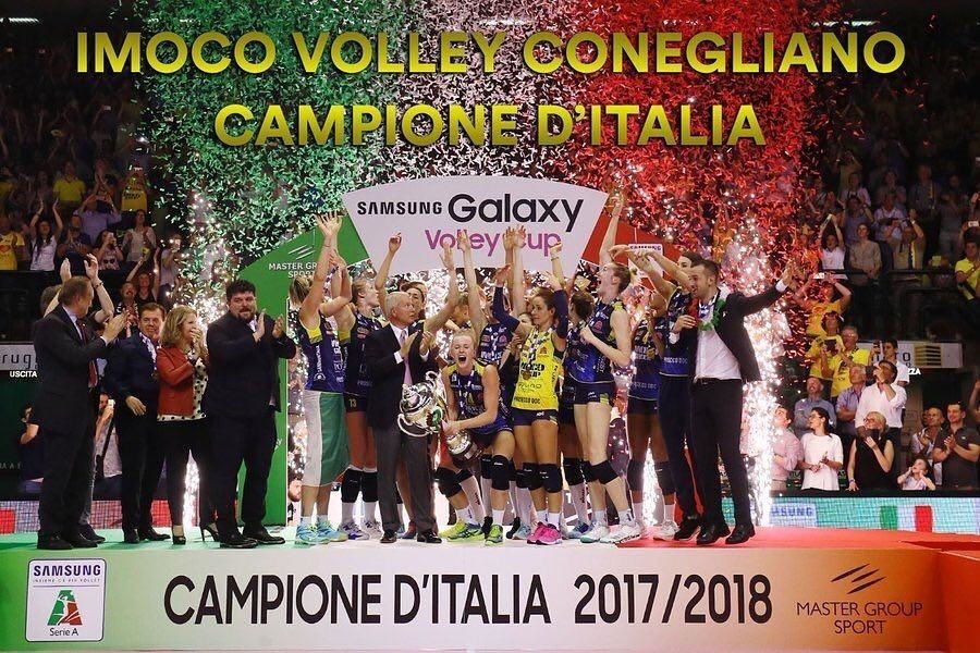 Víťazný tím talianskej ligy