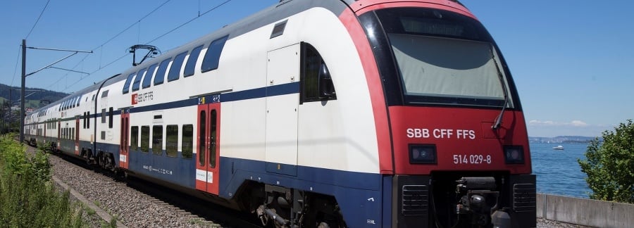 Vlak spoločnosti SBB zostal