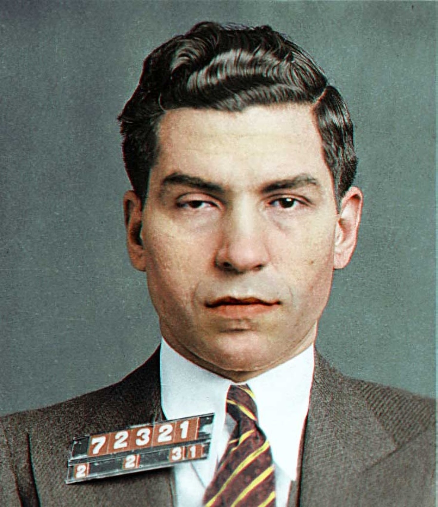 Lucky Luciano († 65).