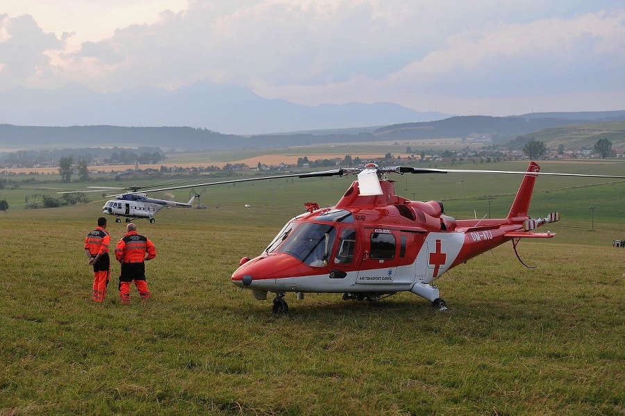 Vrtuľník Leteckej záchrannej služby