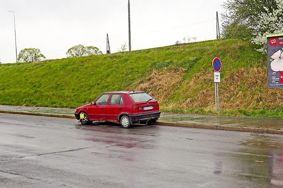 Vodiča mestská polícia vyzvala,