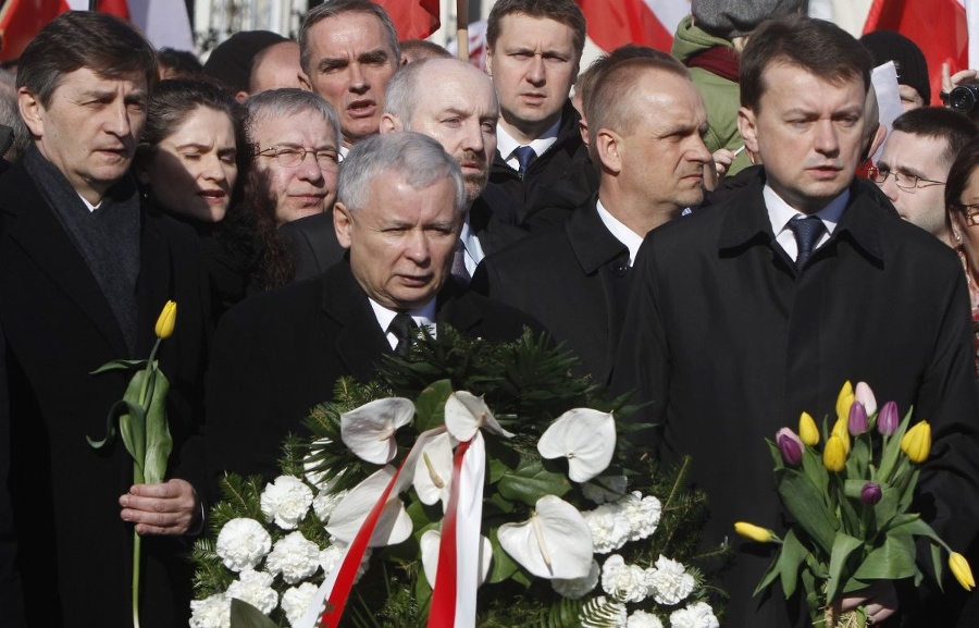 Jaroslaw Kaczynski spomína na