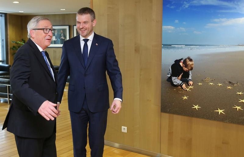 Jean-Claude Juncker víta Petra