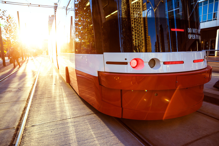 Cable car in Toronto