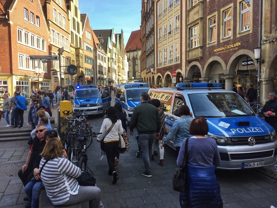 Tragická udalosť sa stala v centre nemeckého Münsteru.