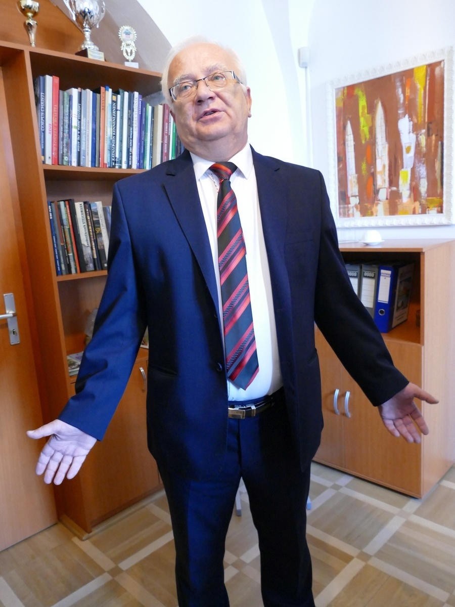 Primátor Bardejova Boris Hanuščák