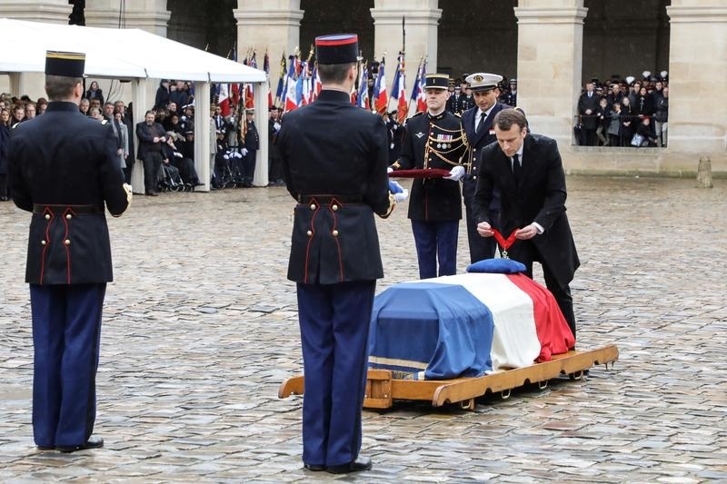 Emmanuel Macron počas poslednej