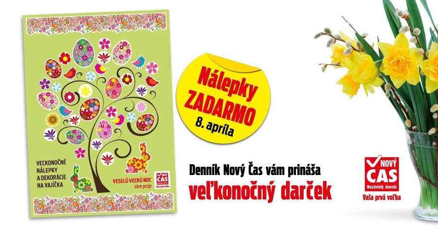 Potešte šibačov a kúpačov  vlastnoručne vyrobenou veľkonočnou pohľadnicou.