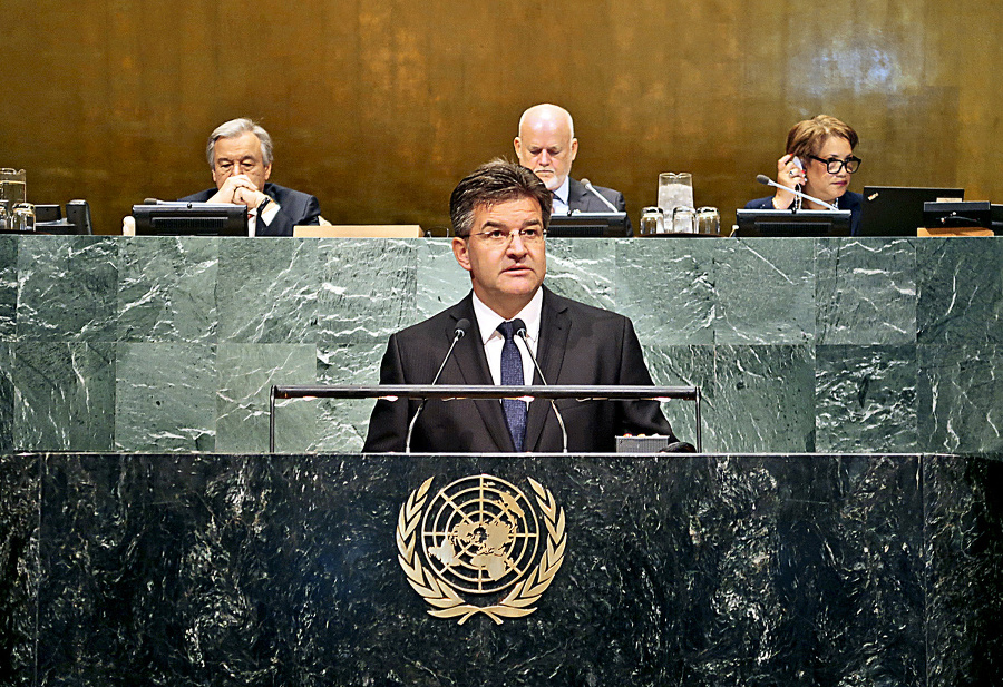 Minister zahraničia Miroslav Lajčák