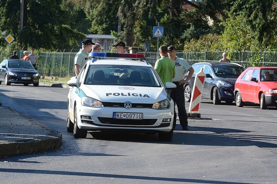 Pred rodinným domom košického