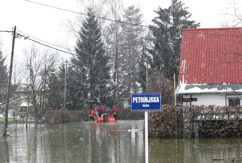 Chorvátsko sužujú povodne.
