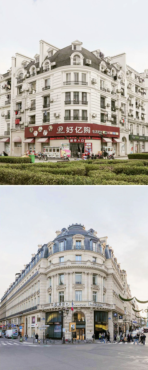 Všetky domy napodobňujú parížsky