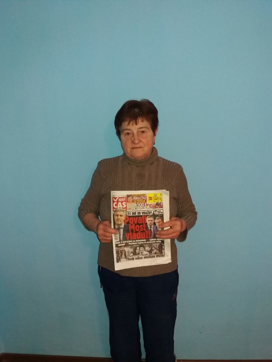 Emília (65) má zo