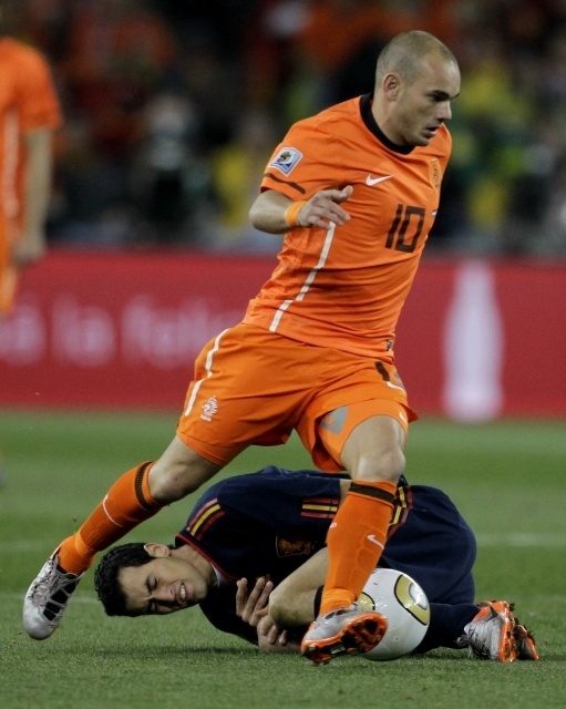 Wesley Sneijder a Sergi