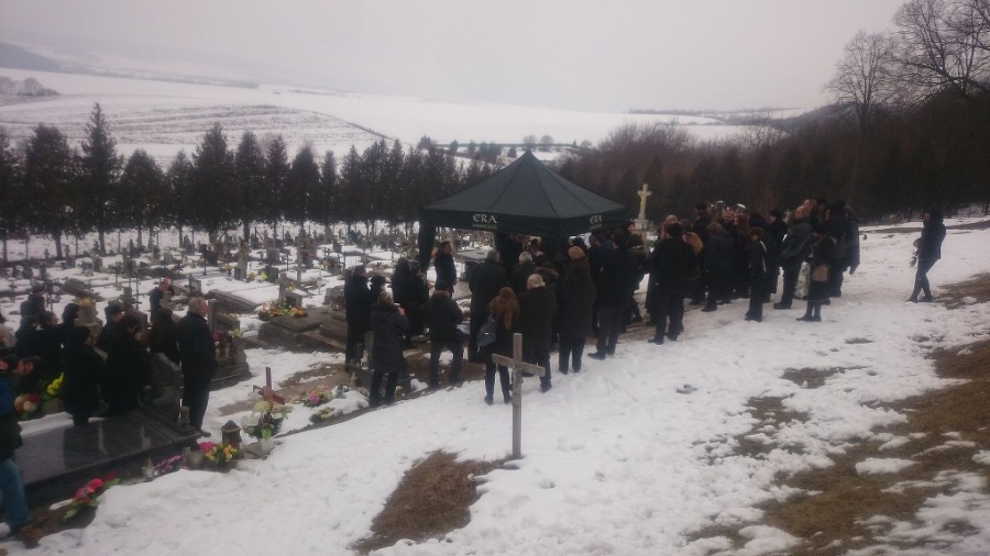 Pohreb Martiny Kušnírovej