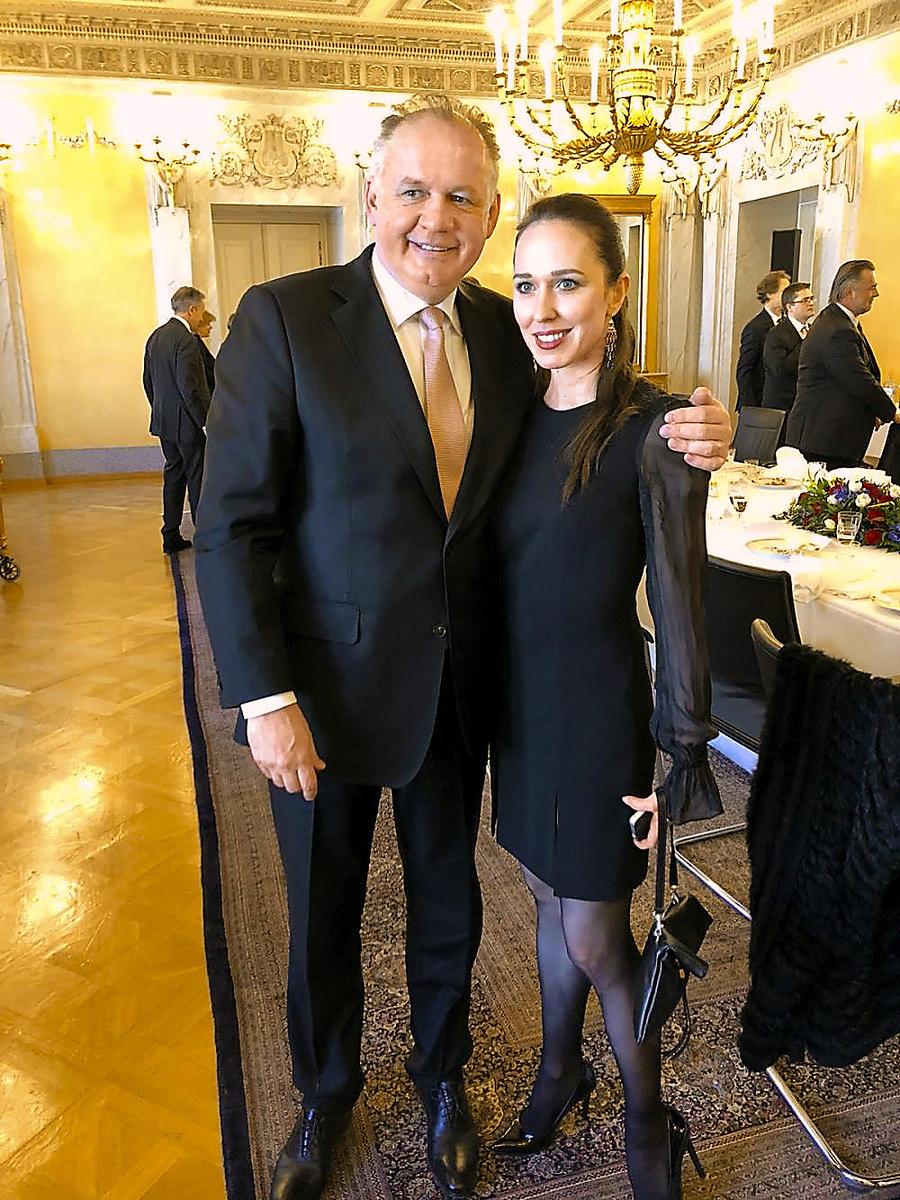 S prezidentom Andrejom Kiskom