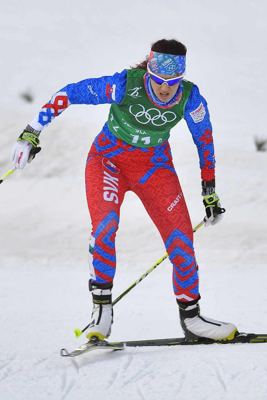 Slovenská bežkyňa na lyžiach