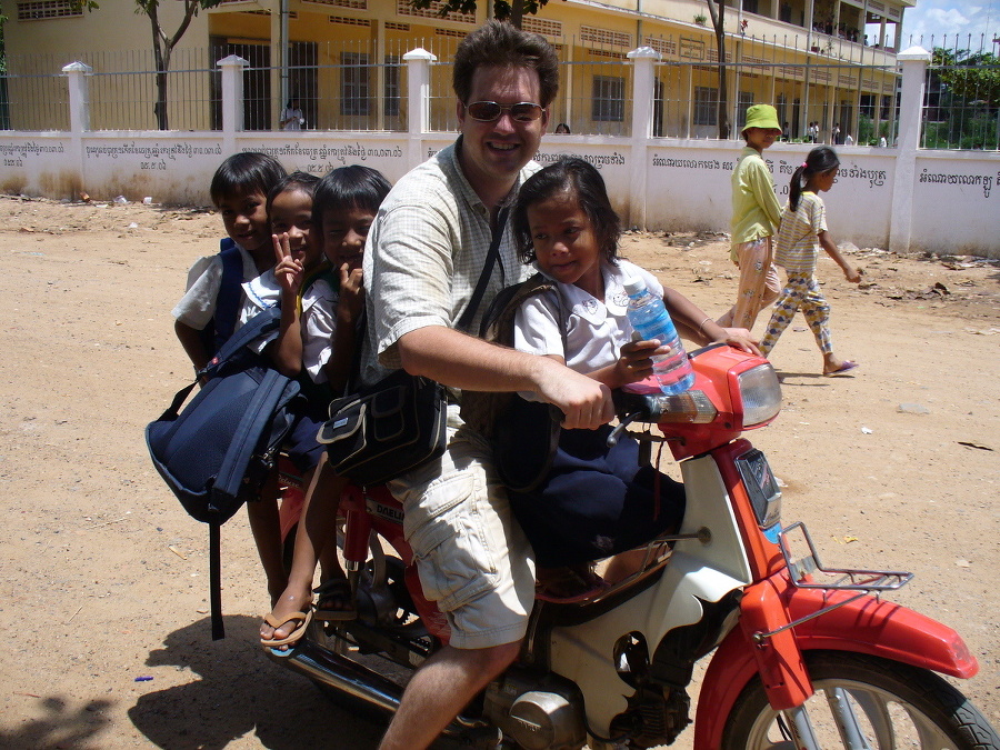 Kambodžské deti: Slováka si