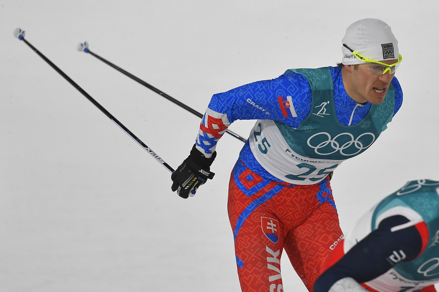 Slovenský bežec na lyžiach