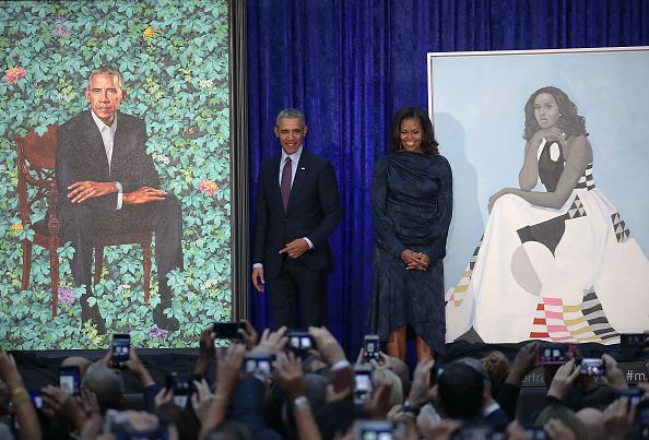 Michelle a Barrack Obamovci