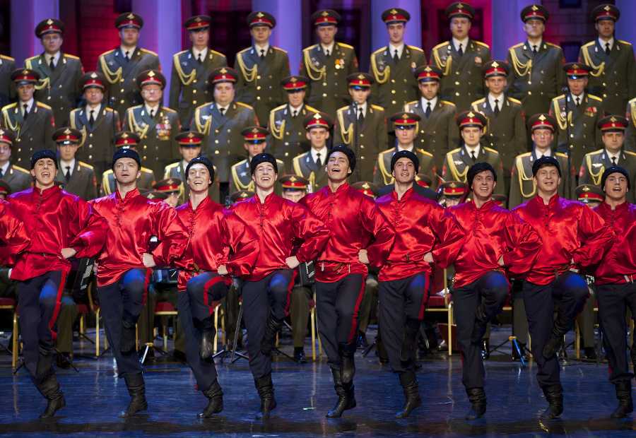 Členovia ruského armádneho súboru