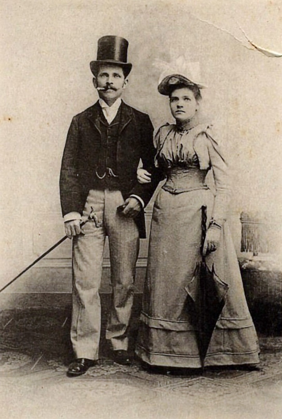 Hendrik s prvou manželkou