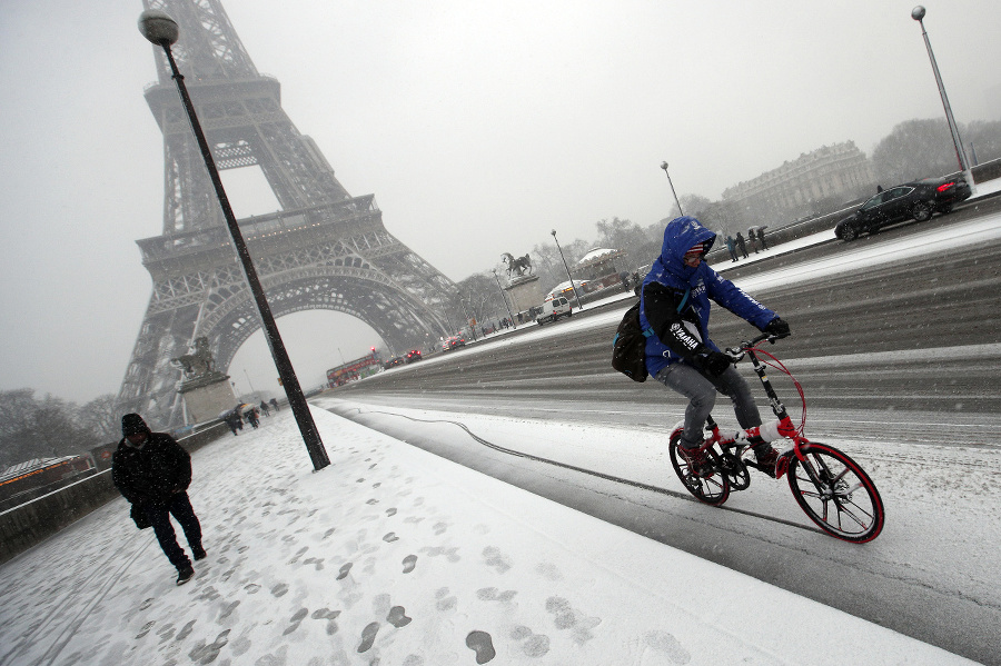 Pre sneženie v Paríži