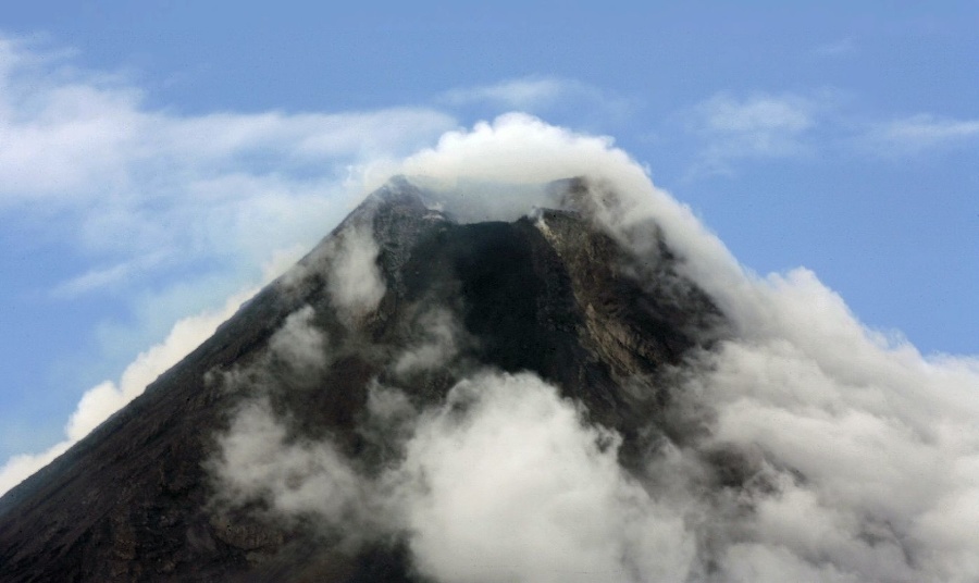 Sopka Mayon za posledných