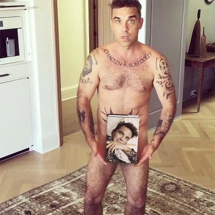 Robbie Williams originálnym spôsobom