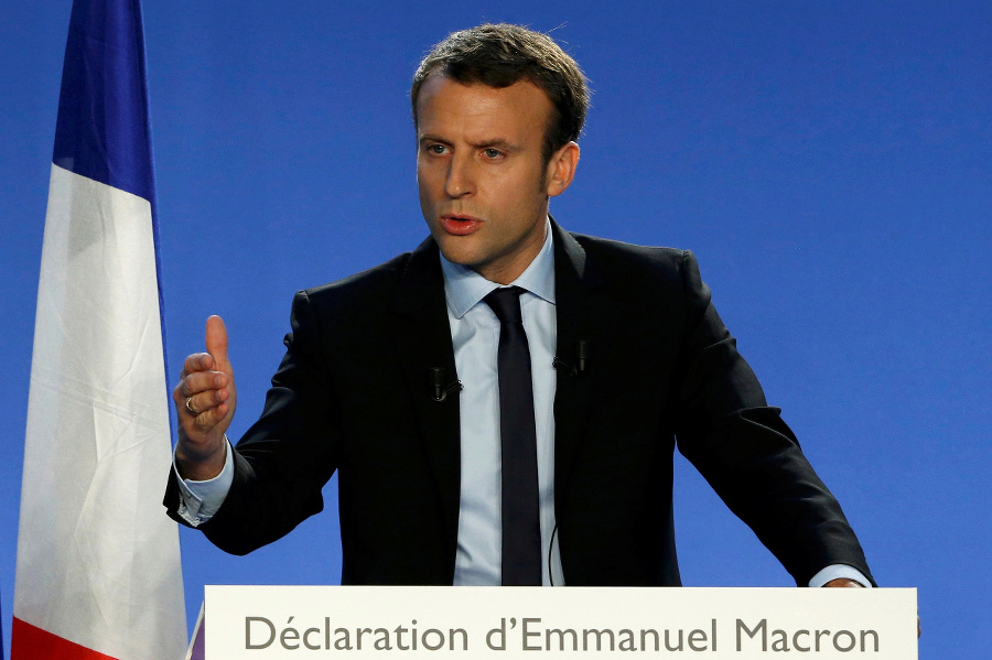 Emmanuel Macron ohlásil svoju