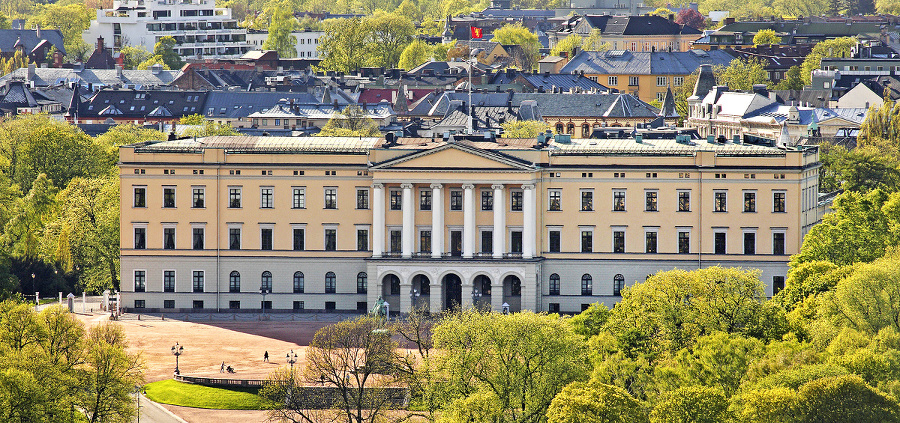 Palác v Osle: Jeho