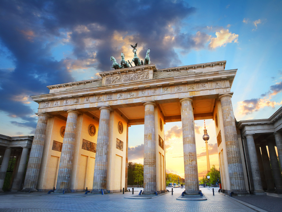 Brandenburg Gate and the
