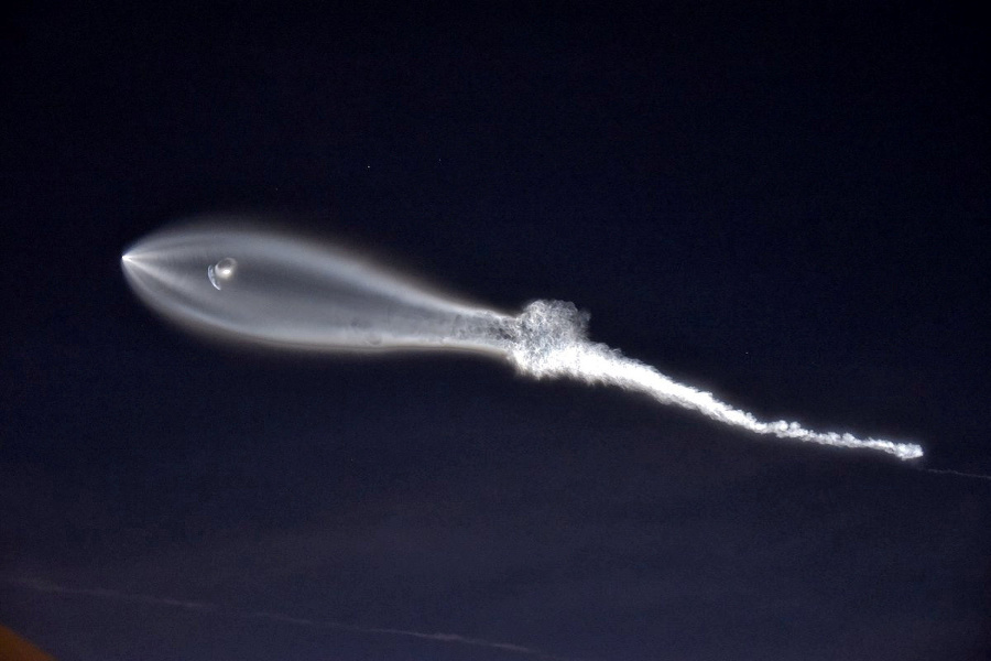 Štart rakety Falcon 9
