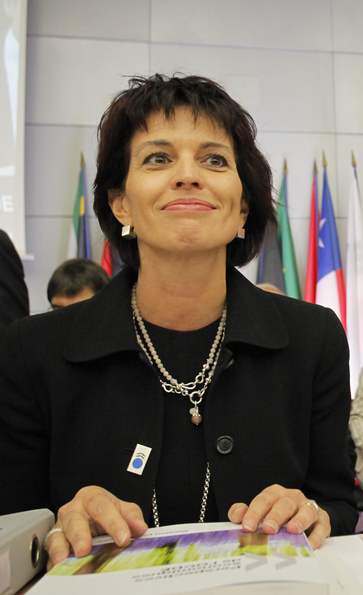 Švajčiarska prezidentka Doris Leuthardová.